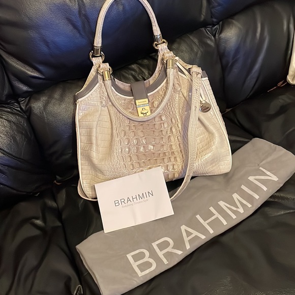 Brahmin Elisa Palomino Texture genuine leather - Picture 5 of 7